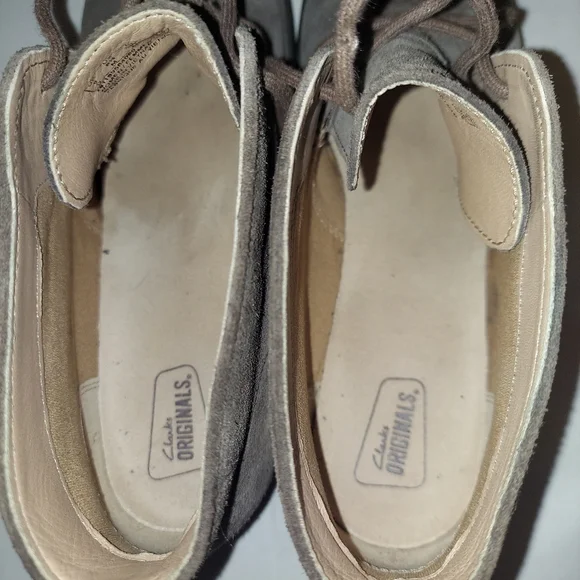 CLARK'S Originals Athie Terra  Dark Suede Ankle Boots- 8.5 - Picture 12 of 16